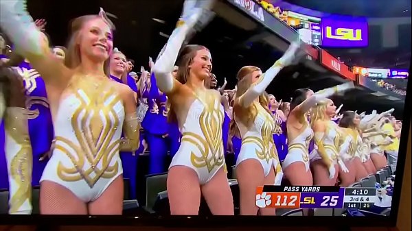 LSU 2020 National Championship cheerleader pussy