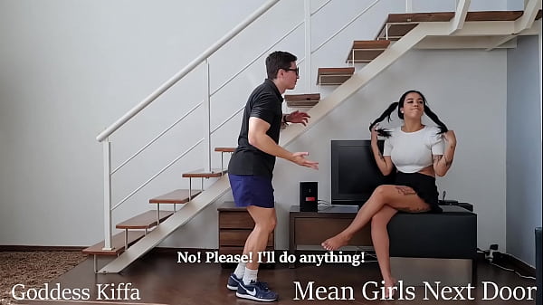 Mistress Katherine and Mr Pine  – Cheerleader trample loser that thinks he is going to the party – FIRST Katherine TRAMPLING – FOOT WORSHIP – FEMDOM – FOOT HUMILIATION – FOOT SLAP – FOOT DOMINATION –